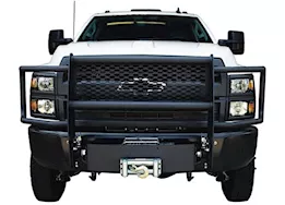 Go Industries Winch style grille guard w/carrier for the chevy c4500-6500