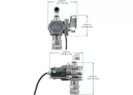 Great Plains Industries Ez-8 12v pump 8gpm with spin collar