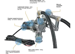 Great Plains Industries Ez-8 12v pump 8gpm with spin collar