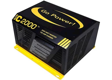 Go Power! IC Series 2000-Watt Inverter Charger with Remote