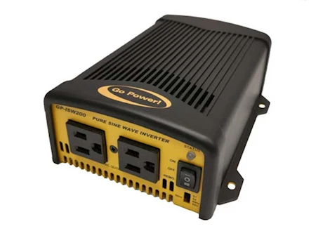 Go Power! 200 Watt Industrial Pure Sine Wave Inverter - 12 Volt