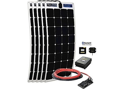 Go Power! GP-FLEX-500: 500 WATT FLEXIBLE SOLAR KIT W/60 AMP MPPT CONTROLLER