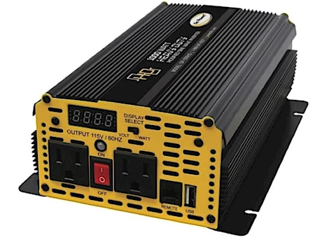 Go Power! 1000 Watt Heavy-Duty Modified Sine Wave Inverter