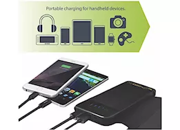 Go Power! Gp-durapack-8w: 8 watt solar battery pack w/usb ports