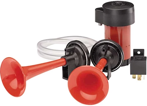 Hella, Inc. HORN KIT  AIR 2-TRUMPET 12V