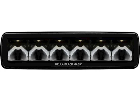 Hella, Inc. BLACK MAGIC 6LED MINIBAR SPOT BEAM