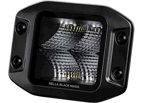 Hella, Inc. Black magic 3.2inch led cube kit flood - flush mount Main Image