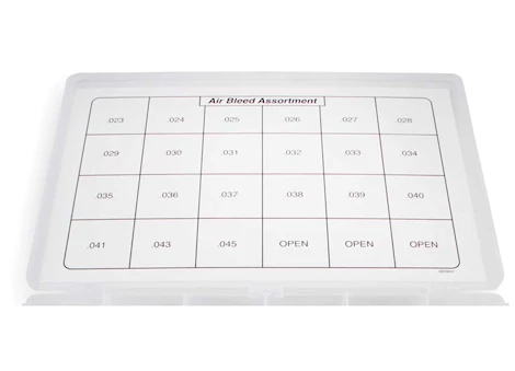 Holley AIR BLEED ASST (2-BOX KIT)