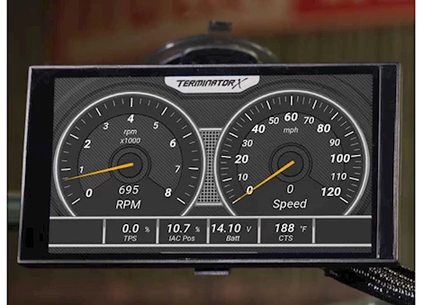 Holley SNIPER EFI 5IN DIGITAL DASH, HIGH-RES DISPLAY, GPS SPEEDOMETER, BUILT-IN HANDHEL