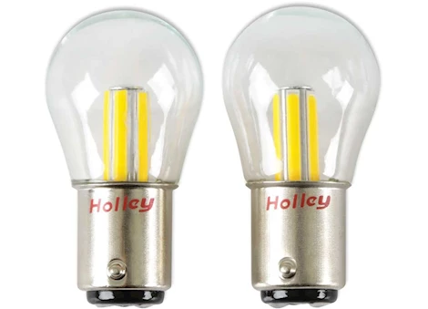 Holley Retrobright led bulbs, turn signal, 1157, amber Main Image