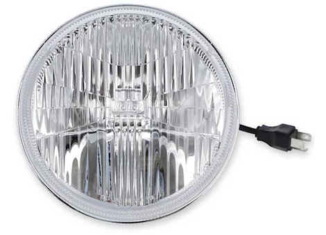 Holley RETROBRIGHT LED HEADLIGHT, 7IN ROUND, CLASSIC WHITE LENS