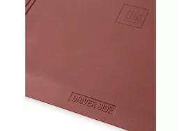 Holley 88-98 c1500 floor mat set, pvc rubber,maroon