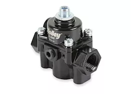 Holley Die cast efi bypass fuel pressure regulator kit 15-60 psi, fittings & guage incl