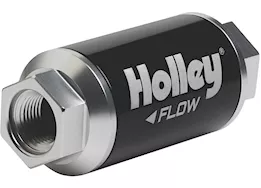 Holley Fuel fltr blt 3/8npt 10 micro