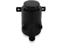 Holley Power steering remote reservoir black aluminum