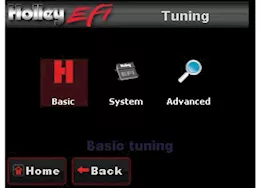 Holley efi 3.5 touch screen lcd