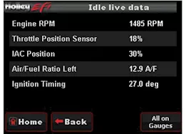 Holley efi 3.5 touch screen lcd