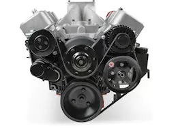 Holley Comp-mid-mt acc drive system, bbc-black