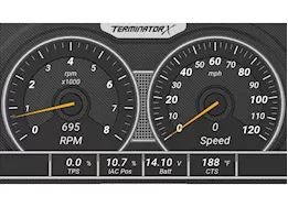 Holley Sniper efi 5in digital dash, high-res display, gps speedometer, built-in handhel