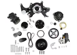 Holley Comp-mid-mt acc drive system, bbc-black