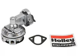 Holley Mech pump sm chevy chrome
