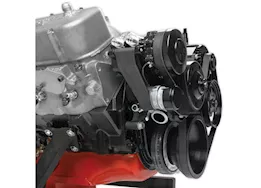 Holley Comp-mid-mt acc drive system, bbc-black