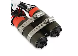 Holley 98-02 camaro/firebird fuel pump module system, twin 340 lph, anodized black