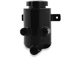 Holley Power steering remote reservoir black aluminum