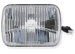 Holley Retrobright led headlight, 5x7 rectangle, classic white lens