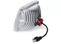 Holley Retrobright led headlight, 5x7 rectangle, classic white lens
