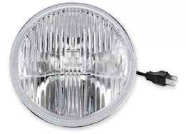 Holley Retrobright led headlight, 7in round, classic white lens