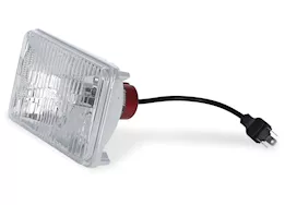 Holley Retrobright led forward facing light bulb, modern white (5700k), 4x6 rectangle
