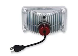 Holley Retrobright led forward facing light bulb, modern white (5700k), high beam, 4x6