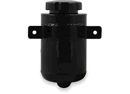 Holley Power steering remote reservoir black aluminum