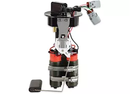 Holley 98-02 camaro/firebird fuel pump module system, twin 340 lph, anodized black