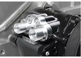 Holley Comp-mid-mt acc drive system, bbc-black