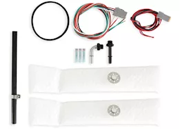 Holley 98-02 camaro/firebird fuel pump module system, twin 340 lph, anodized black