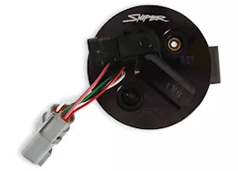Holley 98-02 camaro/firebird fuel pump module system, twin 340 lph, anodized black
