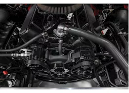 Holley Comp-mid-mt acc drive system, bbc-black