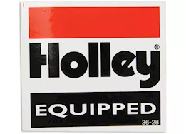 Holley Mech pump sm ford chrome
