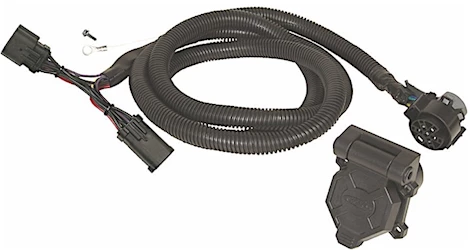 Hopkins Manufacturing 97-04 FORD F-150 FORD ENDURANCE 5TH WHEEL 90-DEGREE WIRING HARNESS W/7 BLADE PLU