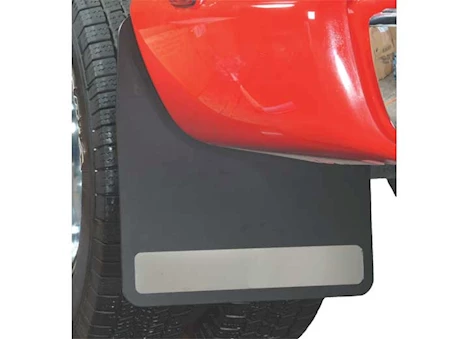 Husky Liner 94-07 RAM DUALLY BLACK STAINLESS STEEL SERIES MUD GUARDS (REAR PAIR)