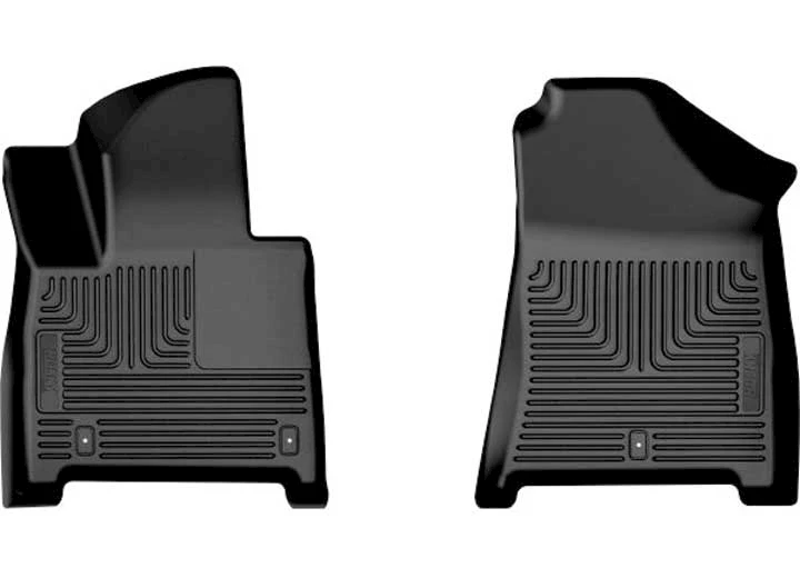 Husky Liner 24-C MAZDA CX-90 WB FRONT FLOOR LINER 2 PC BLACK