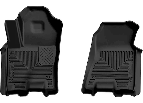 Husky Liner 25-C RAM 1500 CREW CAB WEATHERBEATER FRONT FLOOR LINER BLACK