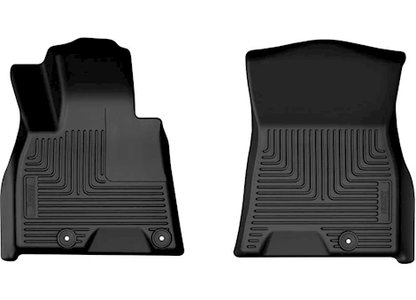 Husky Liner 25-C GENESIS GV80 WB FRONT FLOOR LINERS BLACK