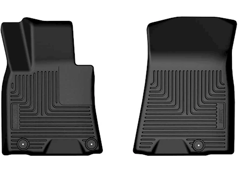 Husky Liner 22-C GENESIS GV70 WB FRONT FLOOR LINERS BLACK