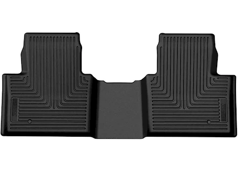 Husky Liner 23-C CROWN  X-ACT CONTOUR FLOOR LINERS BLACK