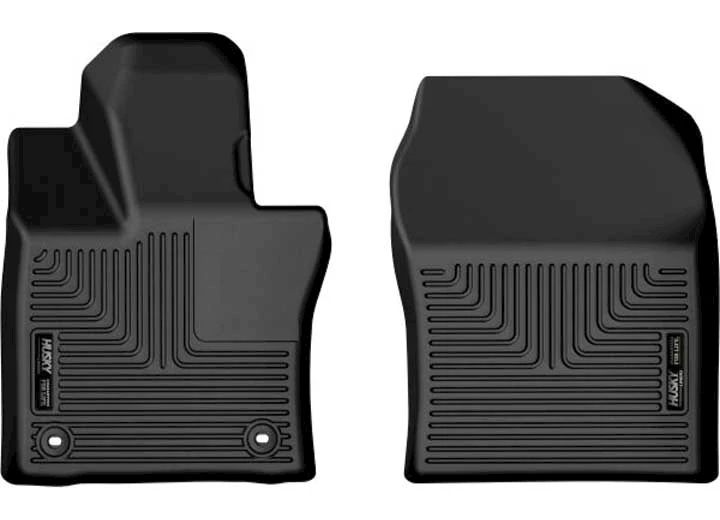 Husky Liner 23-23 PRIUS CONTOUR LINERS FRONT 2PC BLACK