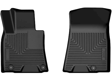Husky Liner 22-C GENESIS GV70 X-ACT FRONT FLOOR LINERS BLACK