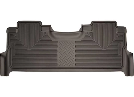 Husky Liner 17-21 F250/F350 2ND SEAT FLOOR LINER(WITH FACTORY BOX)X-ACT CONTOUR SERIES COCOA